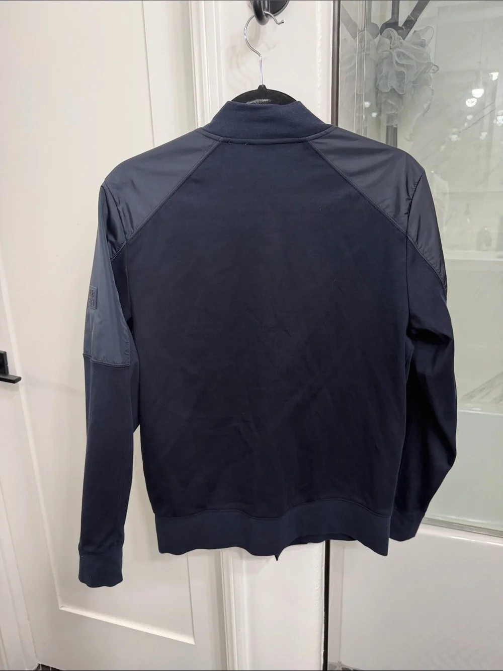 BOSS Navy and Midnight Blue Bomber Jacket - Picture 4 of 4